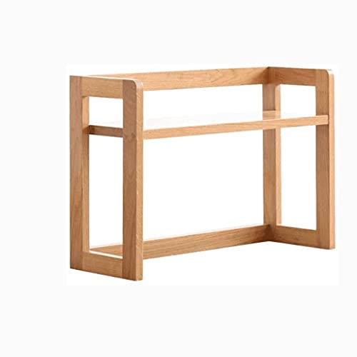 NXYJD Bookshelf, Standing Bookcase Small Space Book Shelves Rack for Living Room, Home, Office Compact Storage Organizer