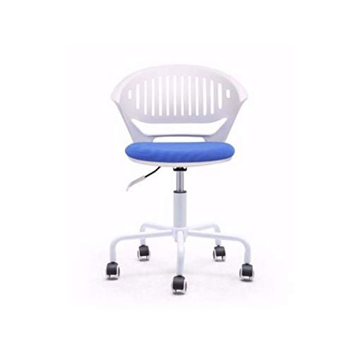 office chair gaming chair computer chair Durable, Small Space Computer Chair Home Comfortable Desk Chair Simple Study Office Chair (Color : Argen