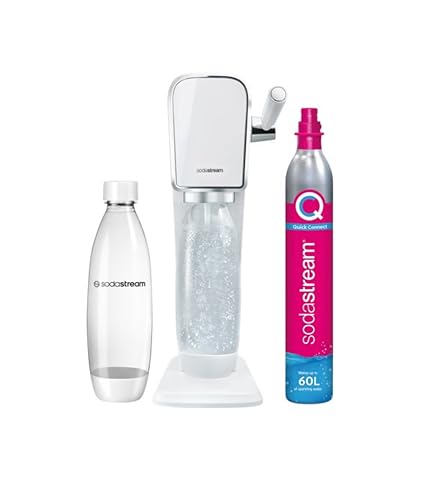 SodaStream Art Sparkling Water Maker Machine- Black + Set of 6 x Pepsi Max concentrates, Sugar-Free