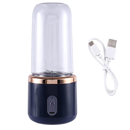 Hopbucan Portable Blender Mini,Juice Blender, USB Personal Mixer with A Juice Smoothie Cup, 400Ml Portable Blender Shakes