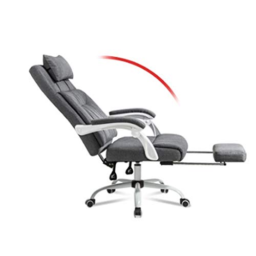 n/a Reclining Office Desk Chair Adjustable High Back Ergonomic Computer Mesh Recliner Home Office Chairs with Footrest and Lumbar Support