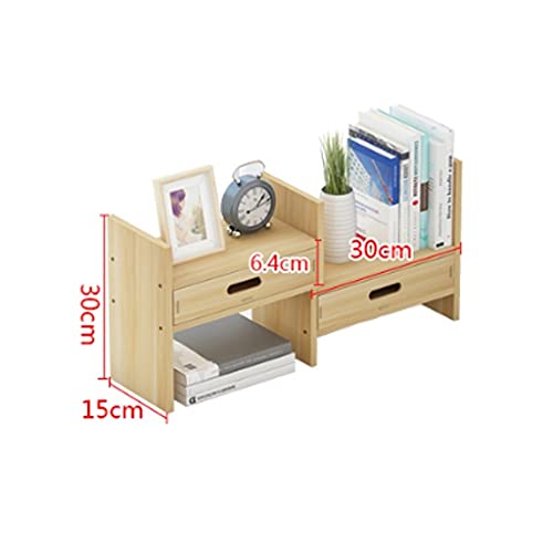 NXYJD Creative Student Bookshelf Landing Office Storage Rack Home Simple Bookcase