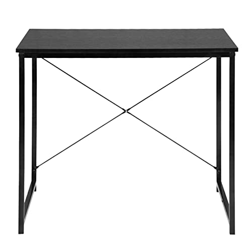 CZDYUF Computer Desk Chipboard Steel Work Table Writing Table X shape Structure Standing Desk for Home Office Furniture