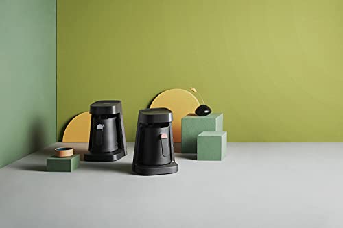 Arzum OK0013-K Okka Jet Automatic Turkish Coffee Machine, 400 W, Black/Chrome