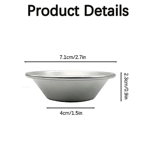 Aluminum Egg Tart Mould, 14PCS Mini Yorkshire Pudding Tin for Air Fryer, Air Fryer Ramekins, Air Fryer Yorkshire Pudding Tin, Metal Ramekins for