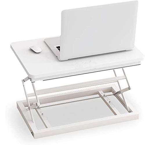 N/A Standing Computer Lifting Table, Multi-level Adjustable Desktop Computer Table, Folding Stand Office Mobile Table