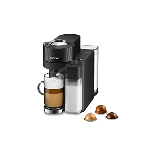 De'Longhi Nespresso Vertuo Lattissima Automatic One Touch Pod Coffee Machine with Integrated Milk Frother for Espresso, Cappuccino and Latte in M