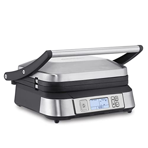 Cuisinart GR-WAFP Electric Griddler, Cast Aluminum, Waffle Plates
