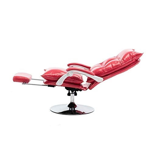 LZQDM High Back Office Chair Ergonomic Desk Chair PU Leather Computer Chair Task Rolling Swivel Stool Executive Chair with Lumbar Support for Hom