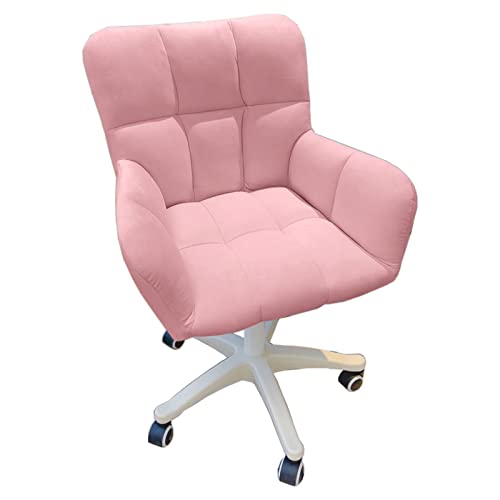 Office Swivel Desk Chair, Ergonomic Computer Chair, Height Adjustable Chair with Armest for Home Office Reception