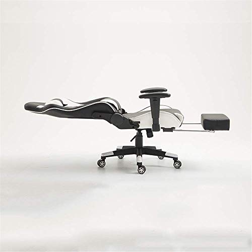 Mu Sports Chair Computer Chair Office Chair Headrest and Lumbar Support Office Desk Chair for Office Area is Home Field for Working Gaming (Color