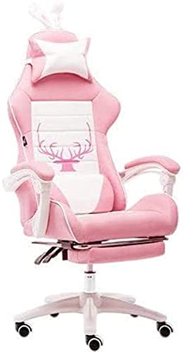 HJW Ergonomic Office Chair Gaming Chair Computer Chair Home Anchor Live Game Chair Adjustable Height Armchair