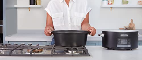 Crockpot TimeSelect Slow Cooker | Programmable Digital Display | 5.6 L (7 People and More) | Removable, Suitable for Roasting Meat & Vegetables |