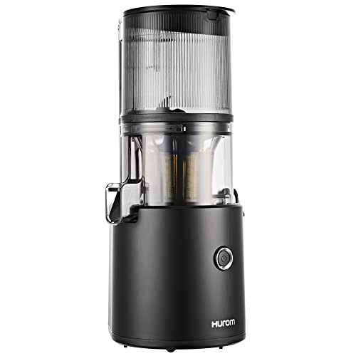 HUROM H-300 Cold Extractor Extractors Fruit and Vegetables, Multi-Screw Technology Filter + Screw with Automatic Reversal, 90% Juice Yield, Easy