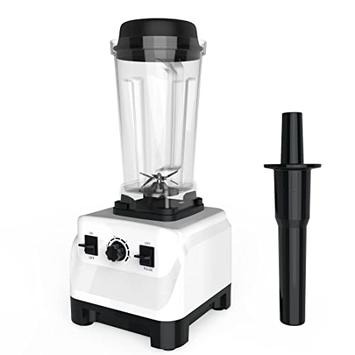 Blender Smoothie Maker - 1500W Blender Mixer with 10 Speed Control, 2L BPA-Free Professional Food Blender, 6 Stainless Steel Blade Jug Blenders w