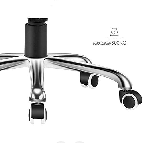 MU Office Chair Home Computer Chair, Adjustable Swivel Chair Office Chair Backrest Lift Armrest Black