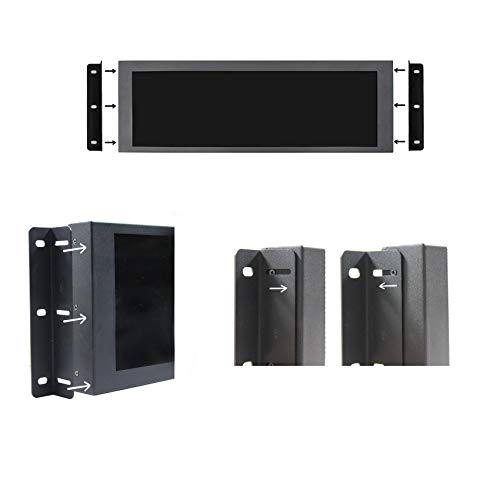 VSDISPLAY Portable Gaming Monitor with Speaker,14.9 inch LTA149B780F 1280x390 TFT LCD Screen and HDMI VGA DVI Controller Board,for Marquee Monito