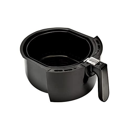 EMtronics EMAF45L Family Size Air Fryer 4.5 Litre for Oil Free & Low Fat Healthy Cooking, 30-Minute Timer - Black