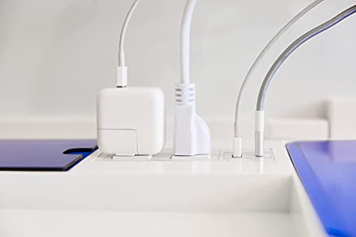 The Home Office by Worky - Portable Multifunction Workstation Desk with Built-in Power and Charging, Video Conference Lighting, Storage and Organ