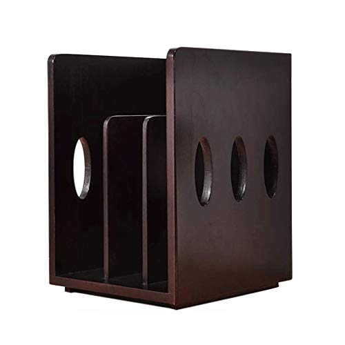 NXYJD File Racks Simple Desk Organizer for Office and Home, Desk Tidy Wood Bookshelf, Desktop Bookshelf Counter Top Bookcase for Book