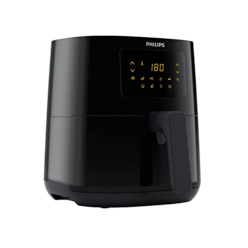 Philips Airfryer 3000 Series L, 4.1L (0.8Kg), 13-in-1 Airfryer, 90% Less fat with Rapid Air Technology, Digital, Recipe app (HD9252/91)