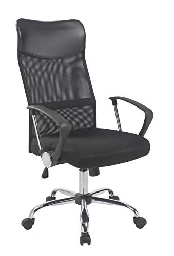 Office Hippo Home Office Chair, Study Chair, Computer Chair, Reclining Chair, Breathable Mesh, Swivel Chair, Adjustable Chair with Arms and Back