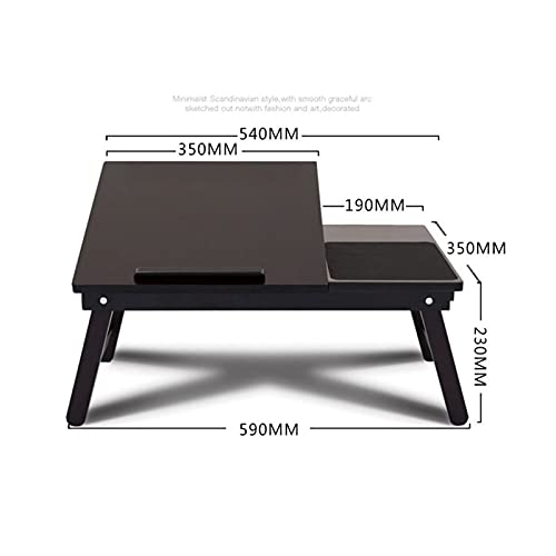 WALNUTA Wooden Laptop Table Home Computer Desk Students Dormitory Beds Folding Laptop Tables Computer Table Office Desk