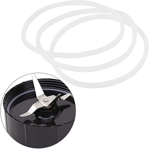 Gasket Replacement Rubber Ring,Mixer Rubber Seal Ring, 3/6 Pieces Replacement Gaskets,3.31 Inch Rubber Ring Seal Rings Gaskets Part for Magic Bul