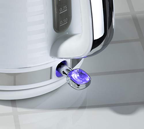 Daewoo SDA1970 Hive Textured Body Kettle with Concealed Heeating Element, Power On Indicator and Removable Filter, Automatic and Manual Switch Of