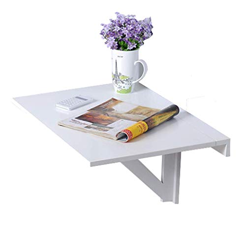 LXDZXY Tables,Foldable Notebook Laptop Bed Tray Table, Wood Folding Wall-Mounted Drop-Leaf Table Kitchen Dining Table Desk Home Office Desk Works
