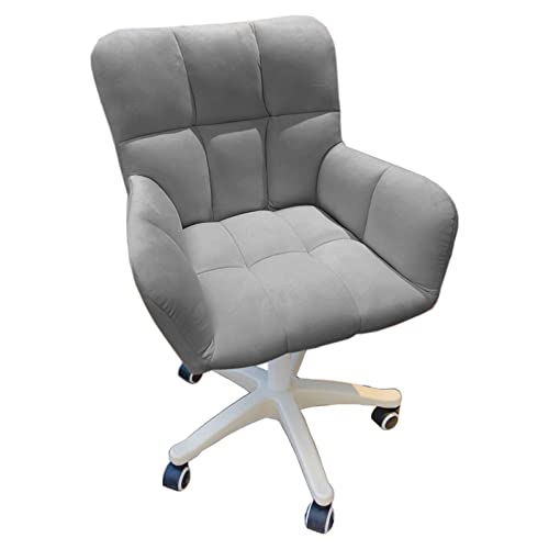 Office Swivel Desk Chair, Ergonomic Computer Chair, Height Adjustable Chair with Armest for Home Office Reception