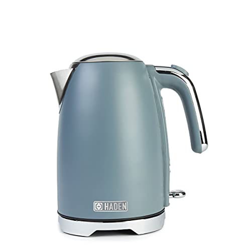 Haden Brighton Cornish Cream Kettle – Jug-Style Electric Fast Boil Kettle - Stainless Steel Body - Boil Dry Protection - Water Window And Scale -