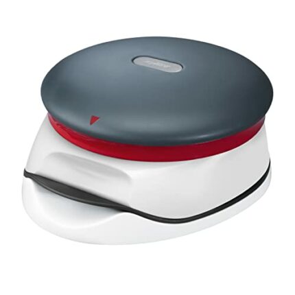 Zyliss E960002 Burger Press, Plastic, Circular Press for Meat Burgers/Veggie Burgers/Vegan Burgers/BBQ Burgers/Sausage Meat, Dishwasher Safe