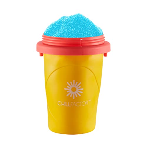 Character Options 07950 ChillFactor Mango Mania-Reusable, Homemade Squeeze Cup slushy Maker Kitchen Toys, ONE Size