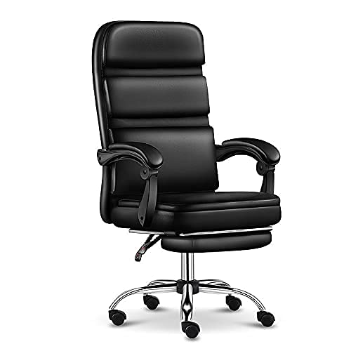 Office Desk Chair, Computer Chair Student Computer Seat Swivel Office Chairs Luxury Executive Lounge Chair Home Office Computer Chairs Artificial