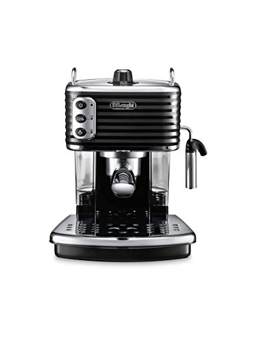 De'Longhi Scultura Traditional Barista Pump Espresso Machine, Coffee and Cappuccino Maker, ECZ351BG, Champagne