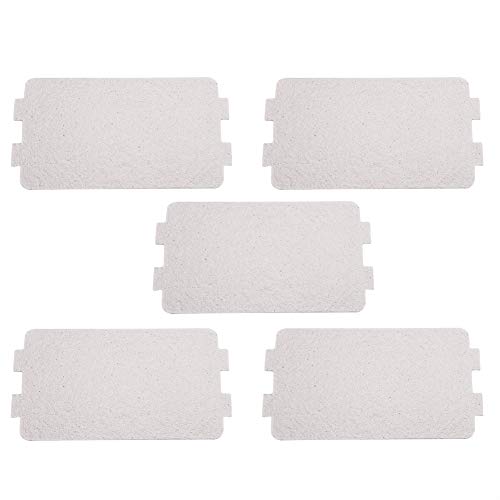 FTVOGUE 5PCS Microwave Oven Mica Plate Mica Slice Waveguide Cover 4.6 x 2.5 inch