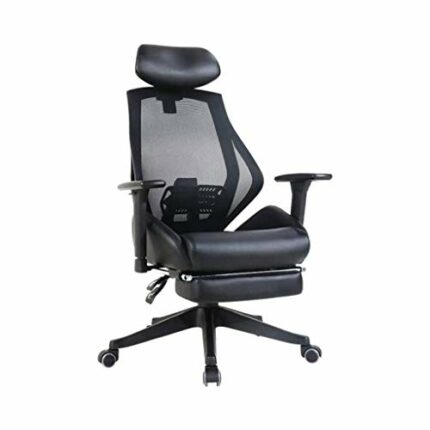 TJLSS Ergonomic Chair Computer Chair Home Waist Backrest Office Comfortable Long Seat Chair Gaming Chair Study Chair Swivel Chair