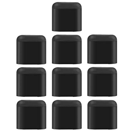 10 Pcs Rubber Bumpers for Air Frye, 0.4×0.43×0.2 inch Replacement Silicone Feet for Universal Tower Air Fryer Grill Pan, Anti-Scratch Protective