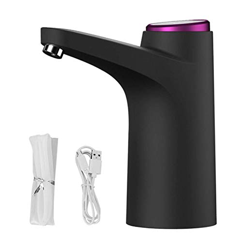 Electric Water Dispenser Pump,Water Bottle Pump Drinking Water Pump, USB Charging Bottled Water Pump, Automatic Water Pump, for Universal Bottle,