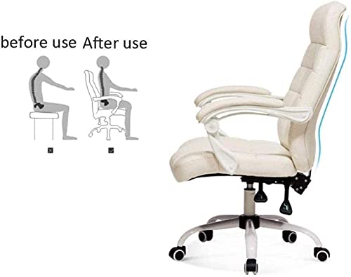 HJW Game Chair Office Chair Swivel Chair, with Armrests 360°Swivel Computer Chair for Home Office Armchair