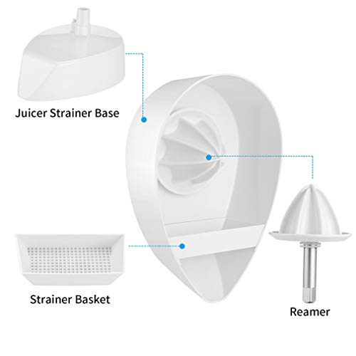 Gdrtwwh Citrus Juicer Attachment Compatible with All KitchenAid Stand Mixers and Cuisinart SM-50 Series