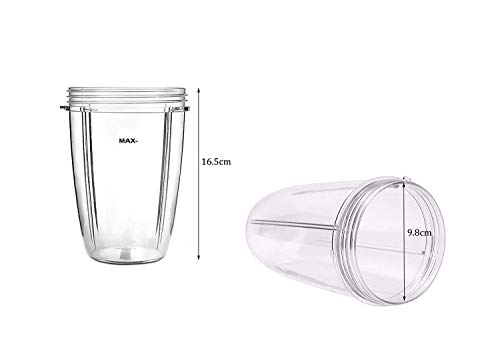 Cup for Nutribullet Accessories, 24oz Cup Fits Nutribullet 600W 900W Blenders Replacement Parts(1 Pack)