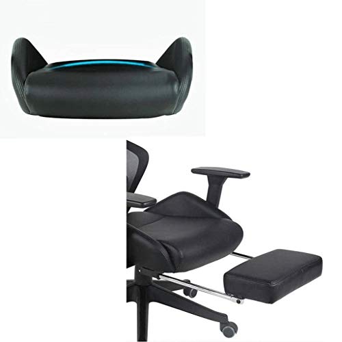n/a Office Chair-High-Back Executive Swivel Office Computer Desk Chair Black with Pewter Finish