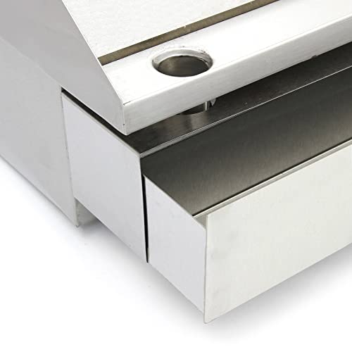 Commercial Griddle Plate 70cm Large 300ºC 4.2 kW Countertop Electric Hotplate Stainless Steel Bacon Fryer Steak Kitchen Business Catering Grill 4