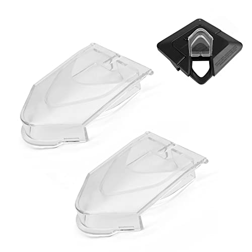 CUTIECLUB 2 Pack Pitcher Spout Cover for Ninja 72oz Blender Lid, Flap Lid Jar Top Replacement Parts Accessories for Ninja NJ600-NJ602 BL500-BL781