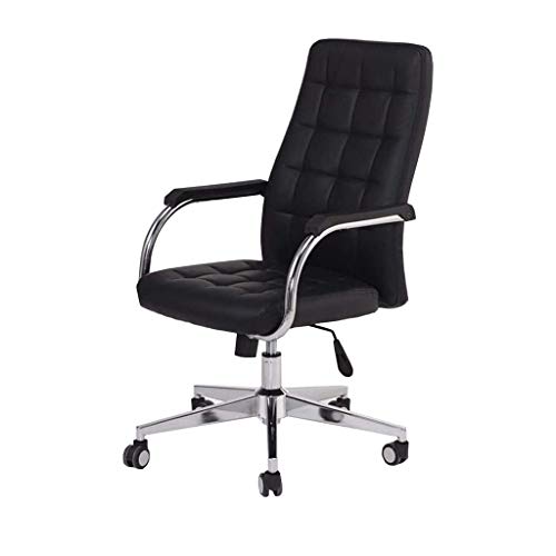 n/a Office Chair Swivel Ergonomic High-back Executive Desk Chair Adjustable Height, Black
