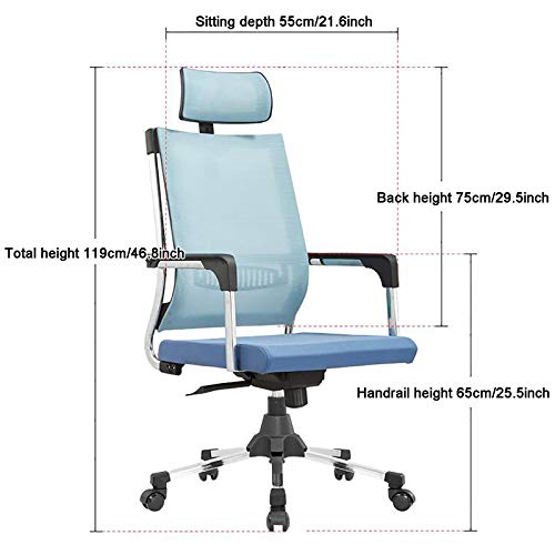 office chair gaming chair computer chair High Back Desk Chair Ergonomic Computer Chair with Headrest,Mesh Executive Office Chair,Height Adjustabl