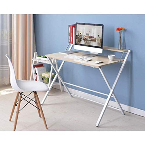 LXXSH Desktop Folding Table, Writing Desk Office Student Desk Modern Home Small Table