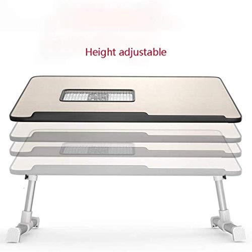 N/A Foldable Computer Desk, Simple Laptop Desk Foldable Dormitory Home Lazy Small Table